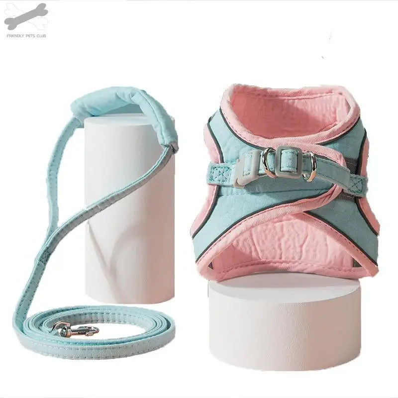 Reflective Pet Harness & Leash Set