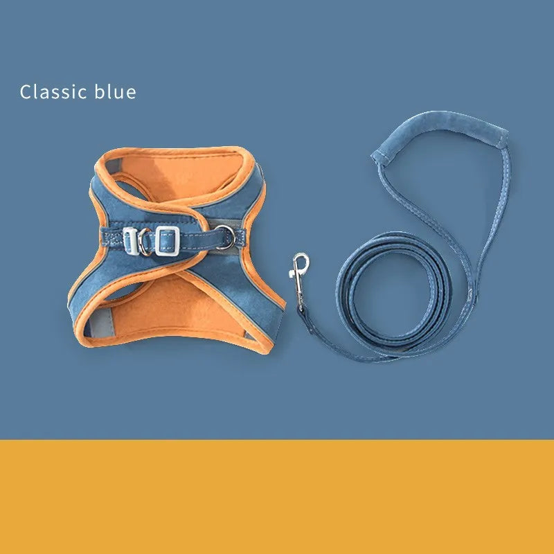 Reflective Pet Harness & Leash Set