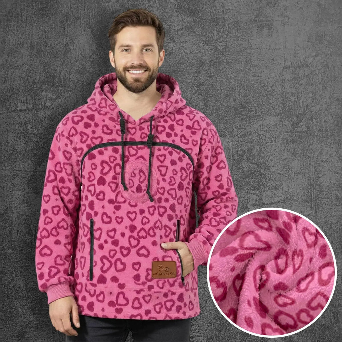 PetHug™ Pet Pouch Hoodie — Cuddle Up with Your Cat or Dog
