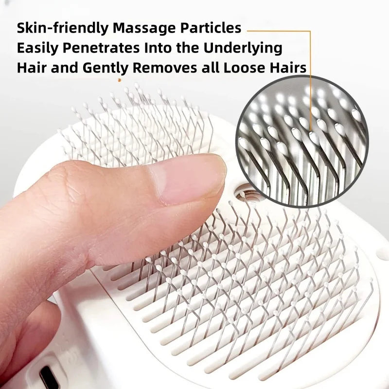 AquaGroom™ Self-Cleaning Mist Brush for Cats & Dogs