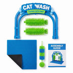 Cat Self-Grooming Arch Station — Brush & Rubbing Pad — product photo 1