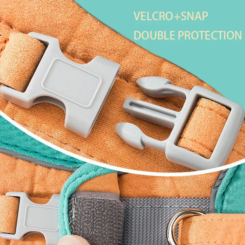 Reflective Pet Harness & Leash Set