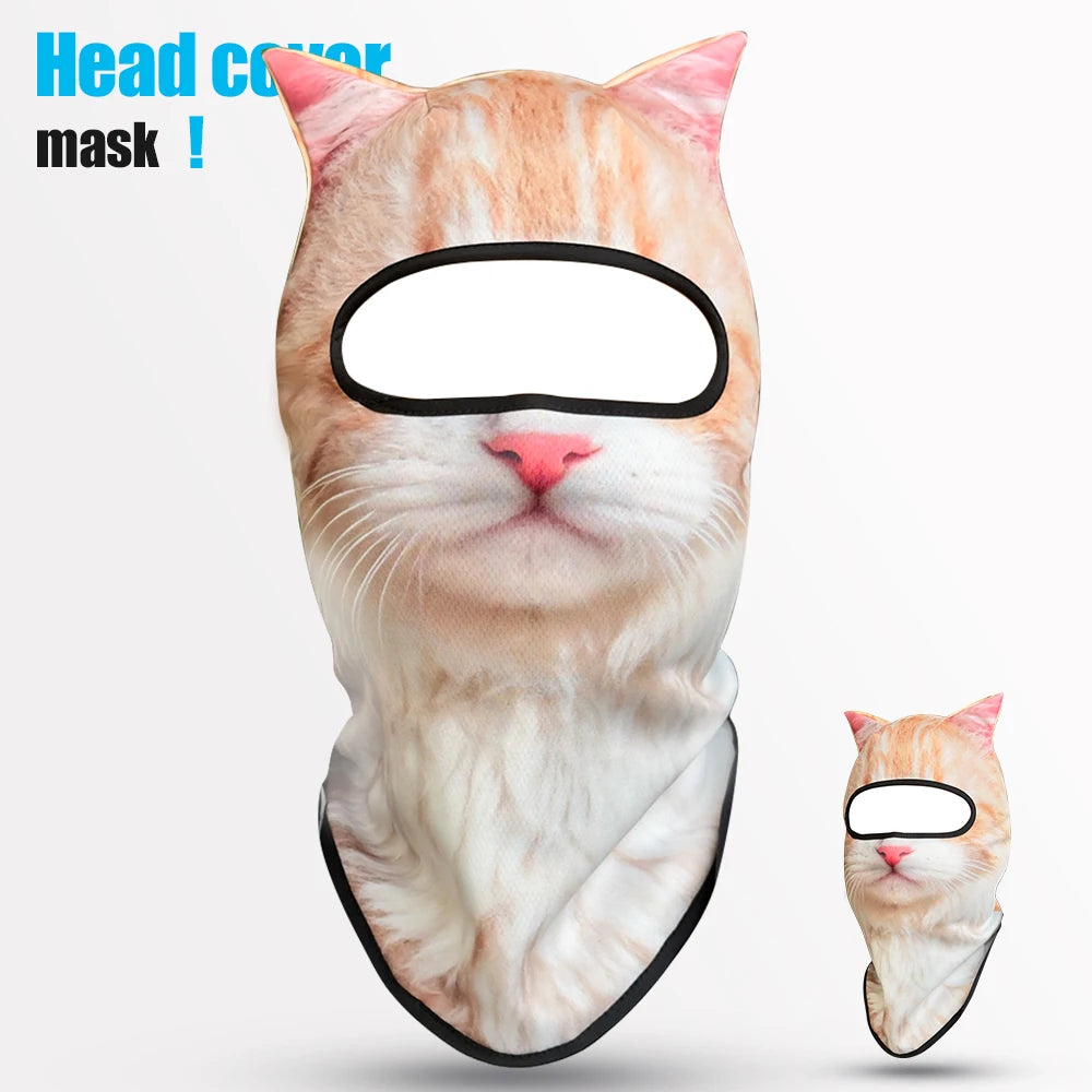 CatVision™ Animal Print Balaclava — For People