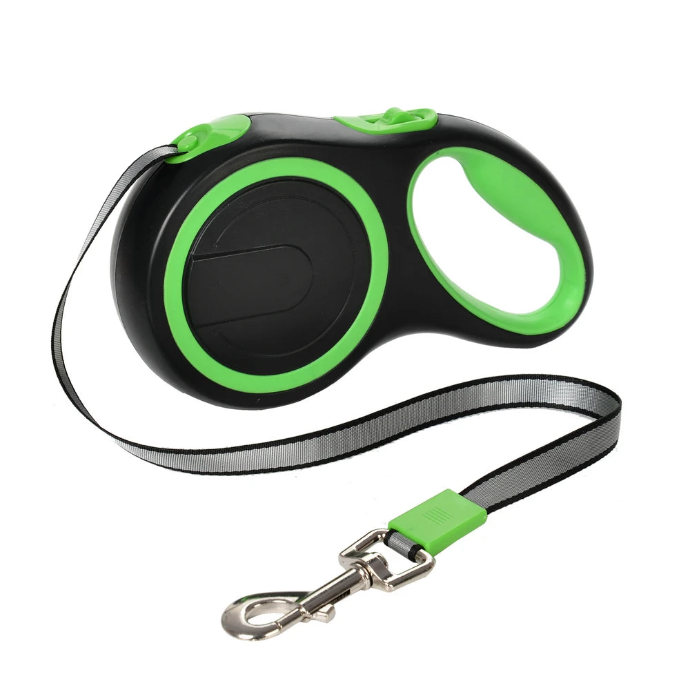 Retractable Dog Leash — 5m Plus or 8m