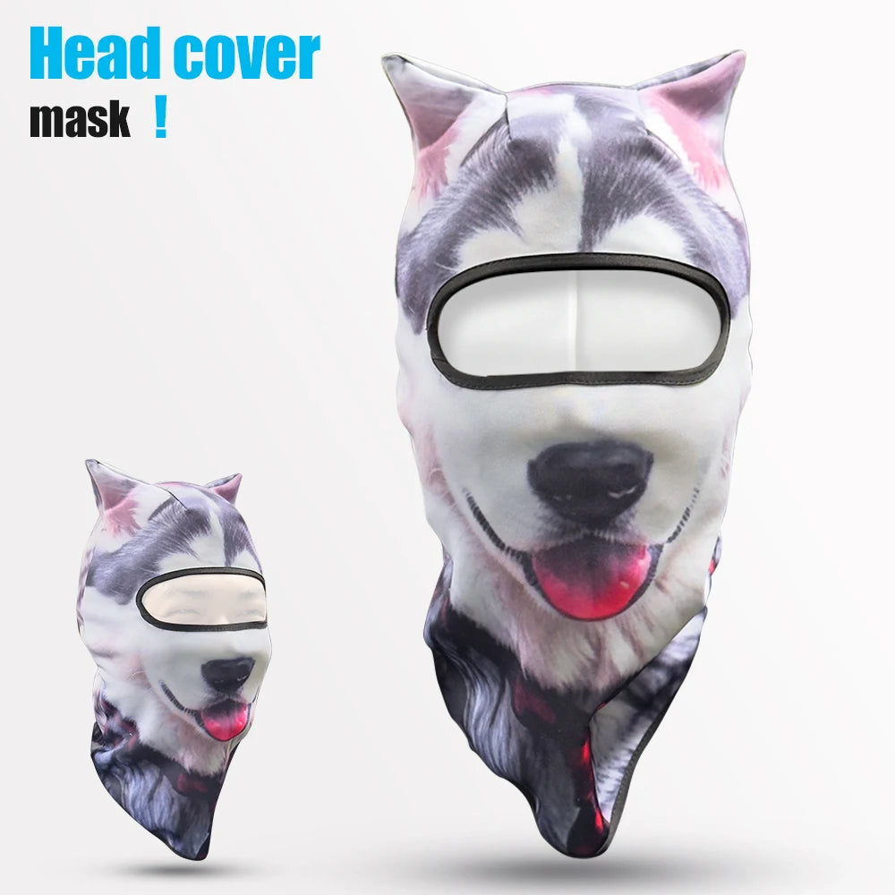 CatVision™ Animal Print Balaclava — For People