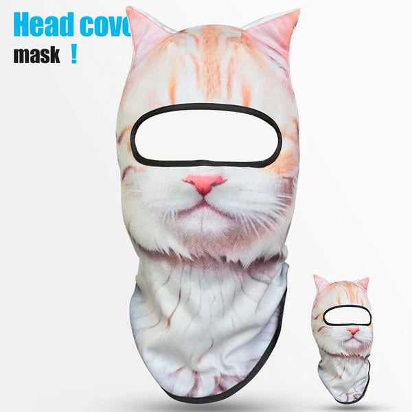 CatVision™ Animal Print Balaclava — For People