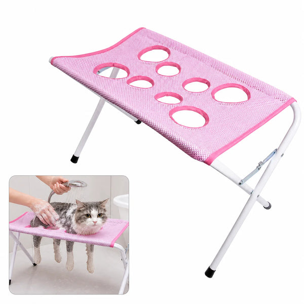 PawHammock™ Folding Pet Bath & Grooming Stand